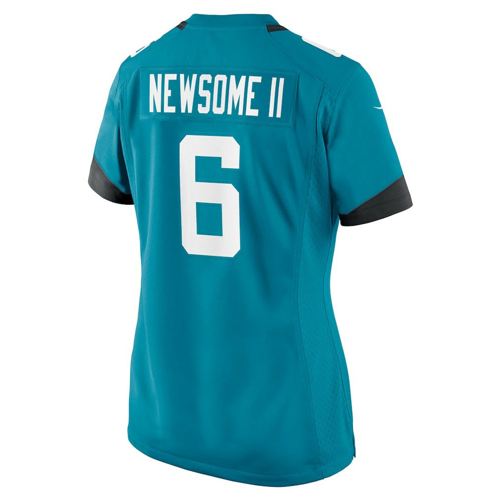 Greg Newsome II Jacksonville Jaguars Women's Team Game Jersey Teal | Nike for Sale