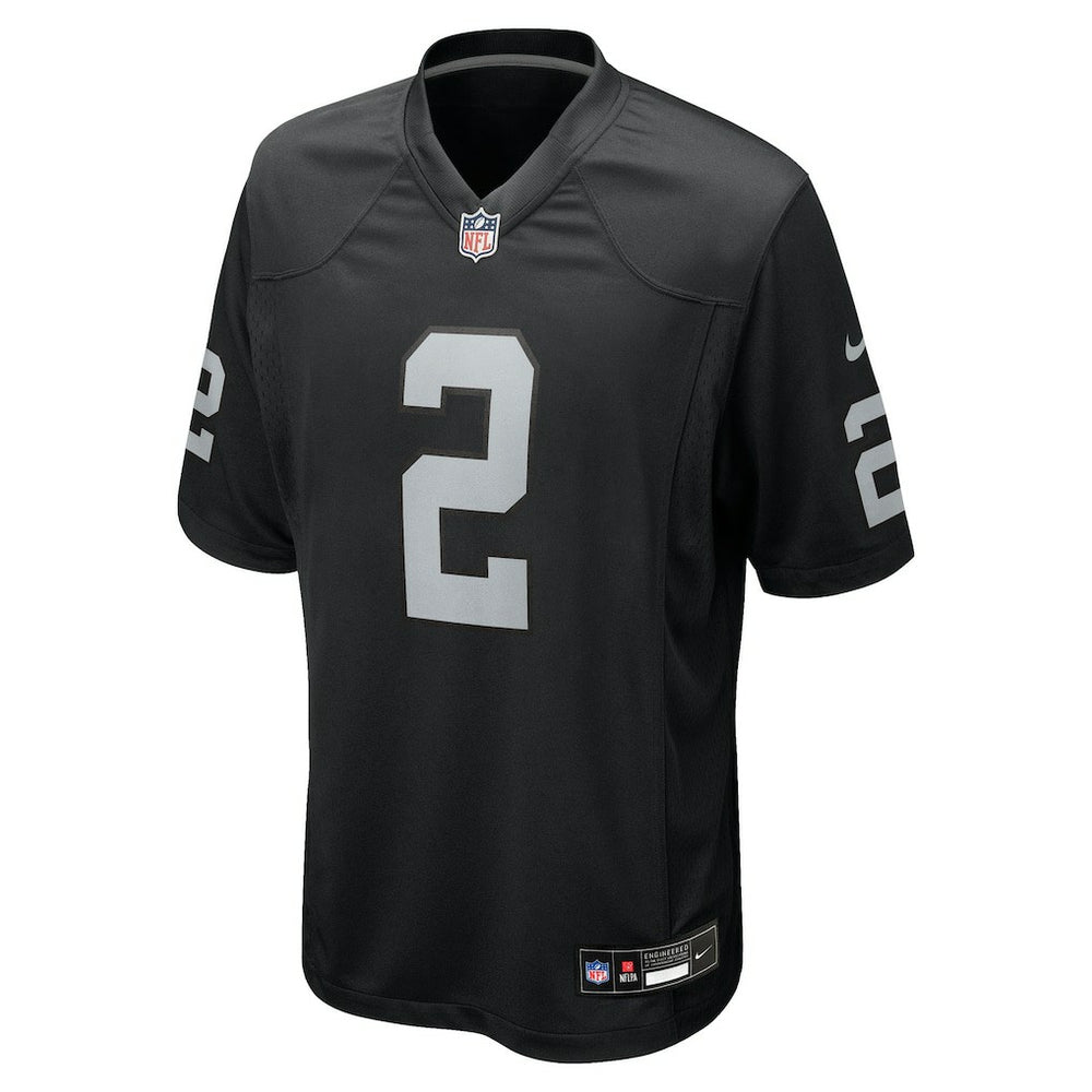 Ashton Jeanty Las Vegas Raiders 2025 NFL Draft First Round Pick Game Jersey Black | Nike for Sale