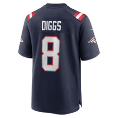 Stefon Diggs New England Patriots Game Jersey Navy | Nike for Sale