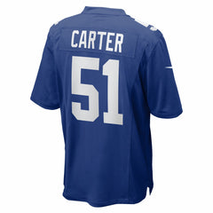 Abdul Carter New York Giants 2025 NFL Draft First Round Pick Game Jersey Royal | Nike for Sale