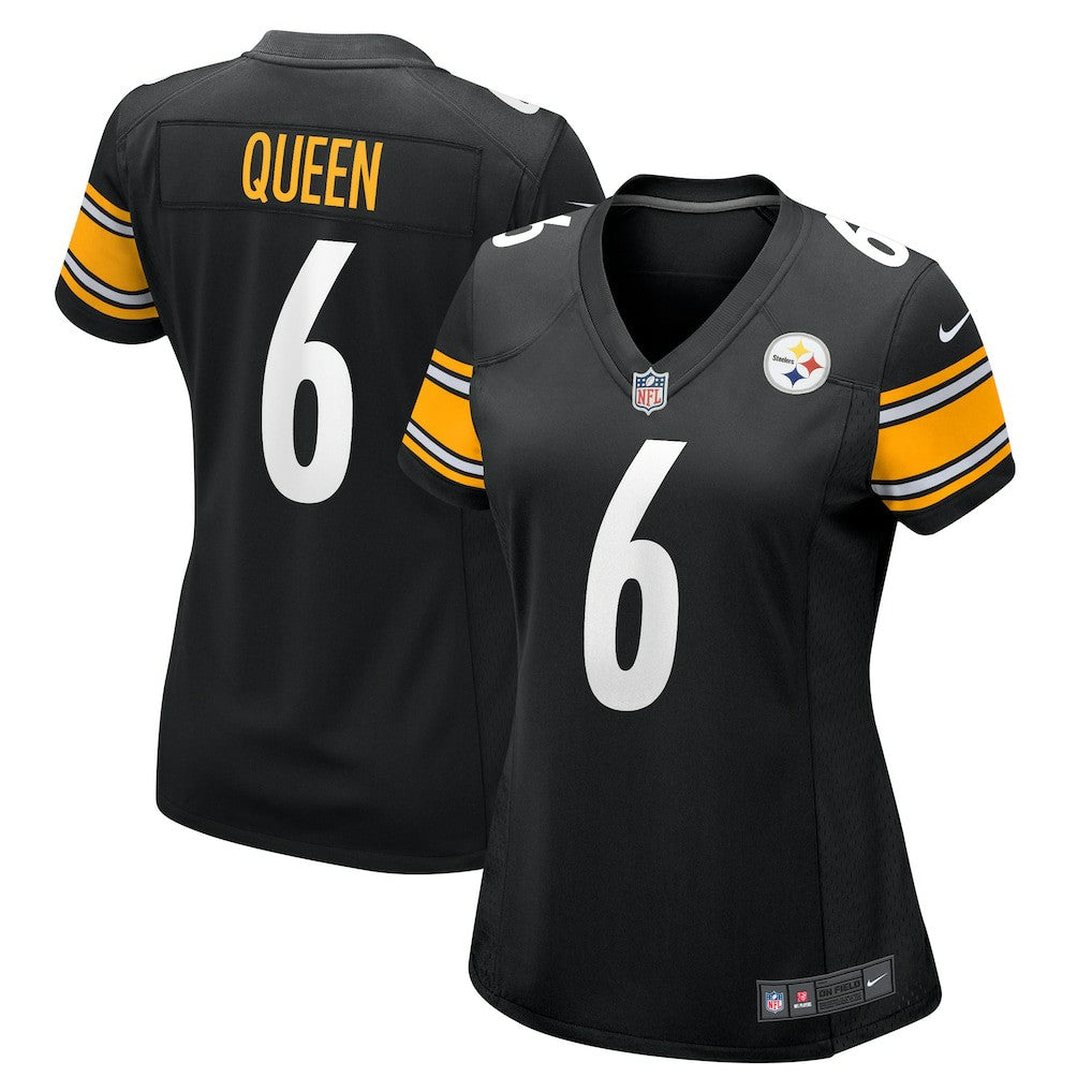 Patrick Queen Pittsburgh Steelers Women's Game Player Jersey Black | Nike for Sale