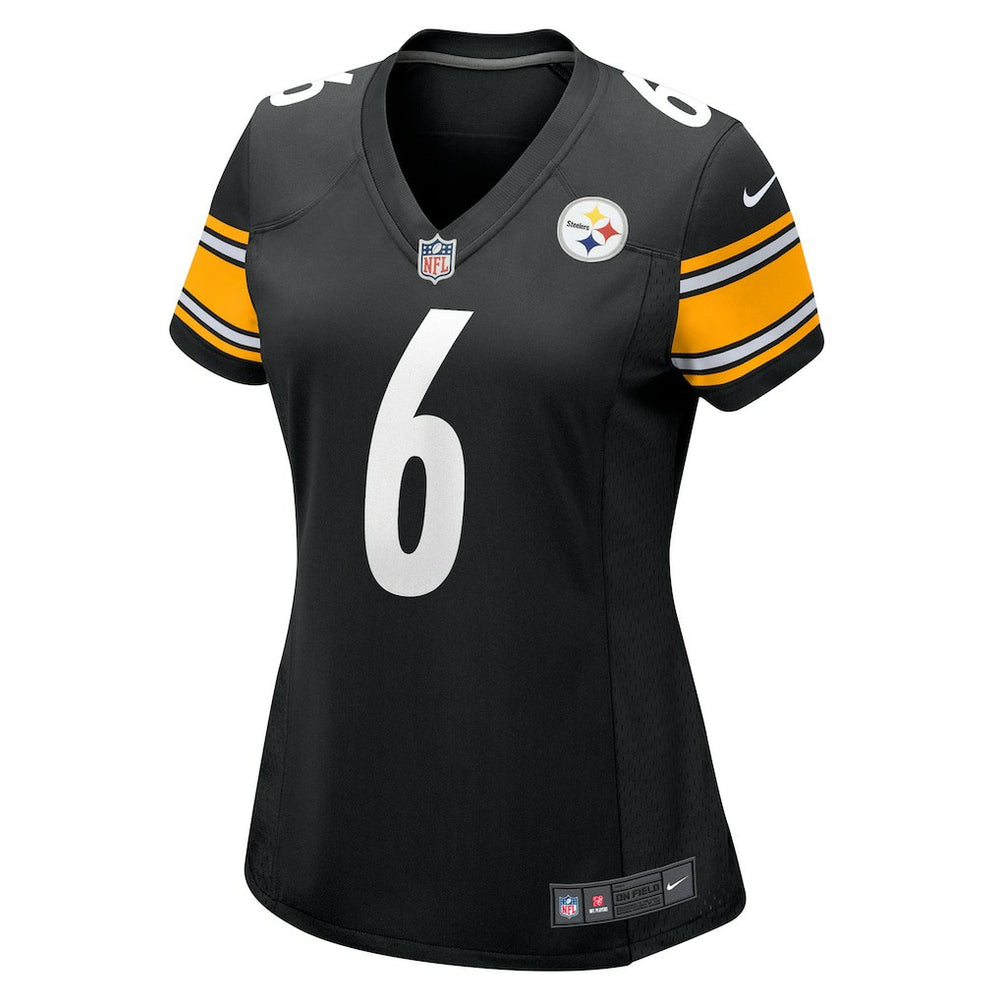 Patrick Queen Pittsburgh Steelers Women's Game Player Jersey Black | Nike for Sale