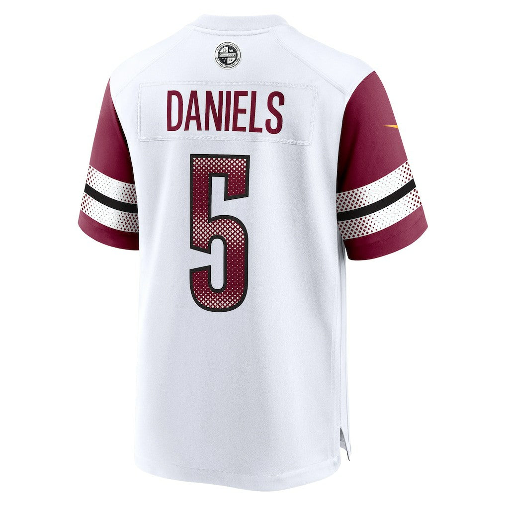 Jayden Daniels Washington Commanders Player Game Jersey White | Nike for Sale