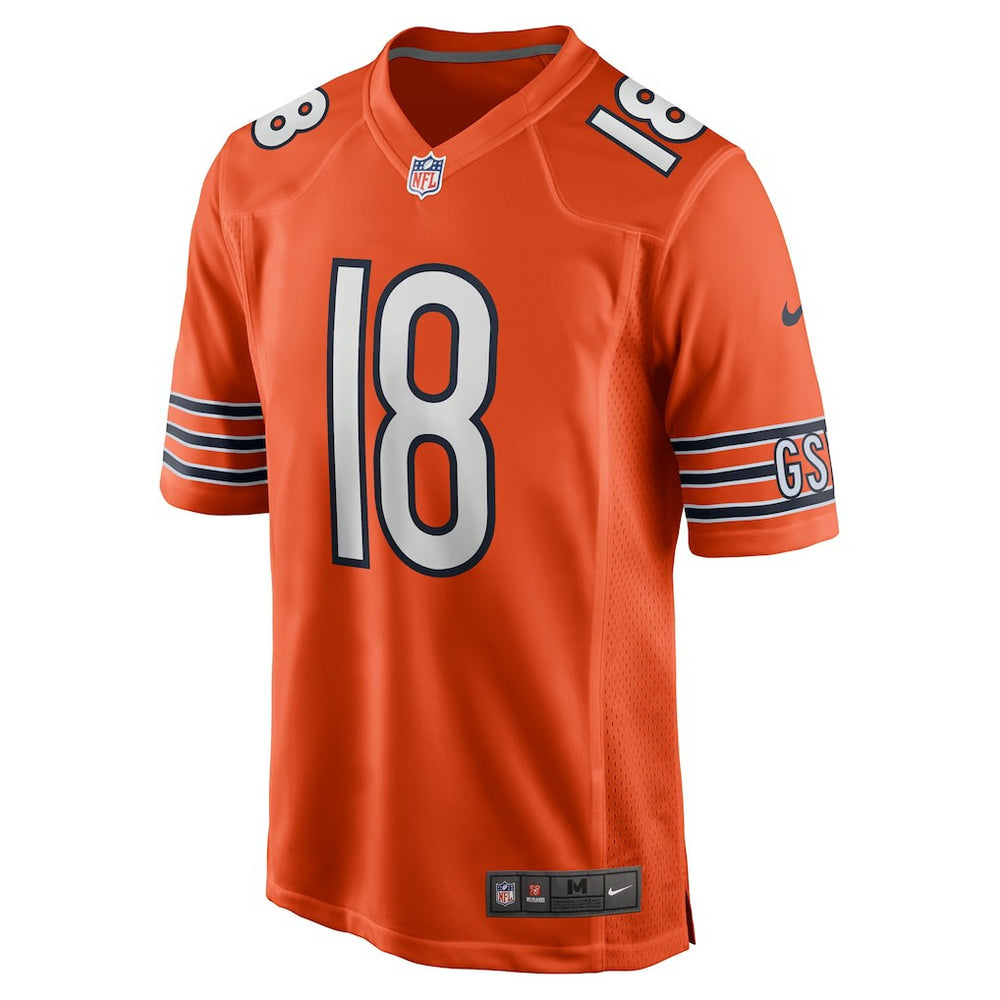 Caleb Williams Chicago Bears Alternate Player Game Jersey Orange | Nike for Sale