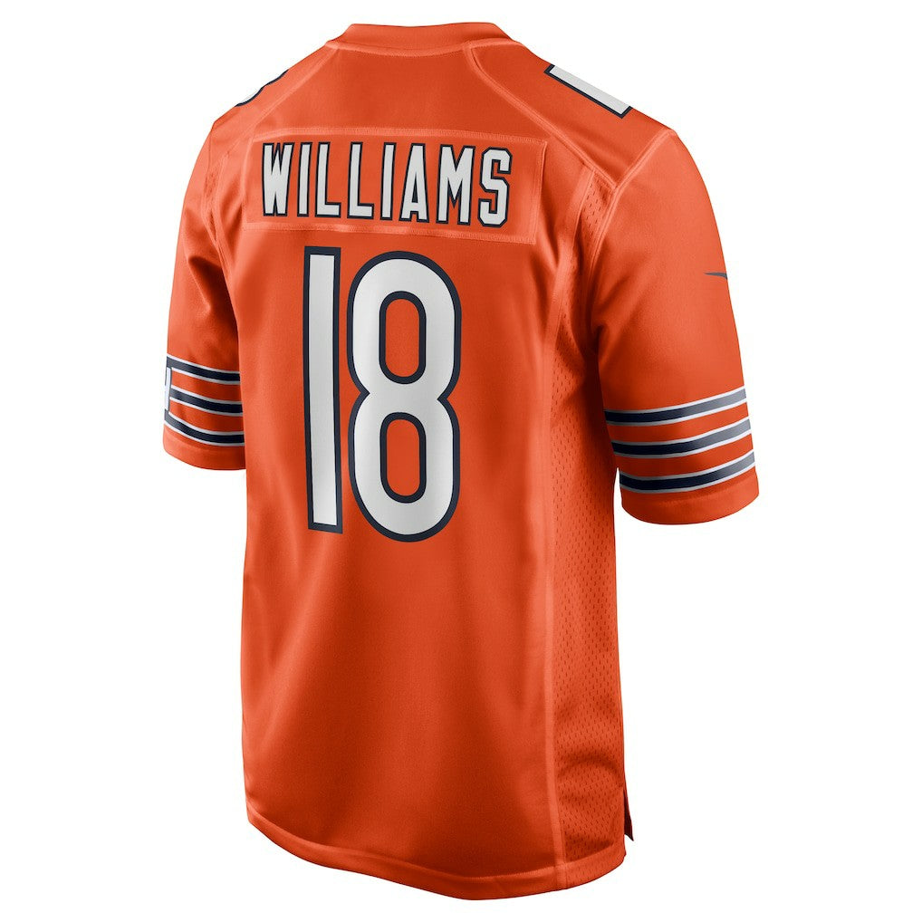 Caleb Williams Chicago Bears Alternate Player Game Jersey Orange | Nike for Sale