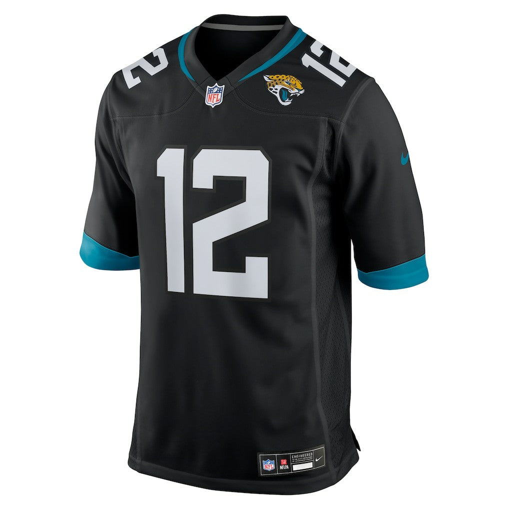 Travis Hunter Jacksonville Jaguars 2025 NFL Draft First Round Pick Alternate Game Player Jersey Black | Nike for Sale