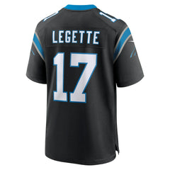 Xavier Legette Carolina Panthers 2024 NFL First Round Pick Game Player Jersey Black | Nike for Sale