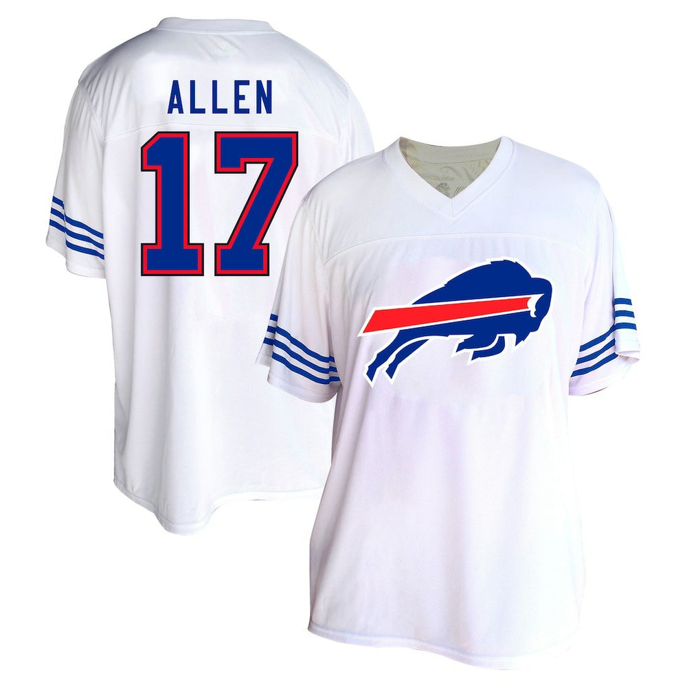 Josh Allen Buffalo Bills Women's Plus Size Fashion Jersey White | Fanatics