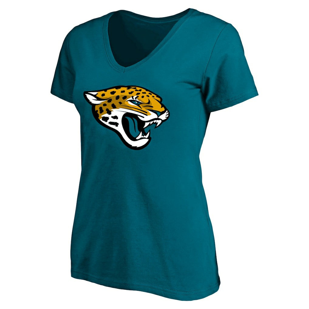 Trevor Lawrence Jacksonville Jaguars Women's Plus Size Fair Catch Name & Number Scoop Neck T-Shirt Teal | NFL