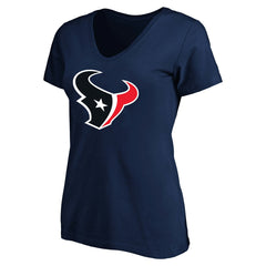 C.J. Stroud Houston Texans Women's Plus Size Fair Catch Name & Number Scoop Neck T-Shirt Navy | NFL
