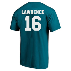 Trevor Lawrence Jacksonville Jaguars Big & Tall Player Name & Number T-Shirt Teal | Fanatics