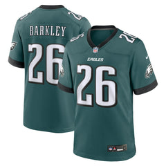 Saquon Barkley Philadelphia Eagles Game Player Jersey Midnight Green | Nike for Sale