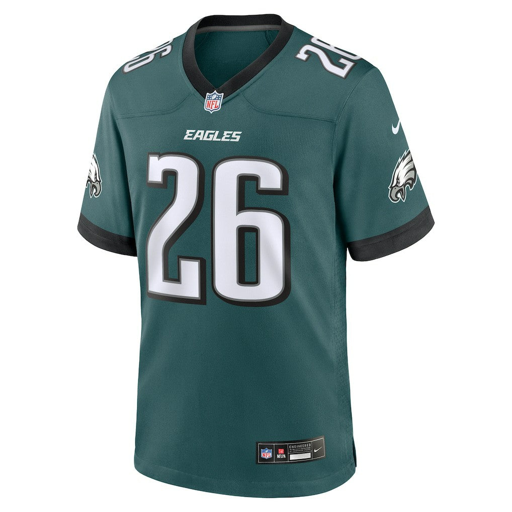 Saquon Barkley Philadelphia Eagles Game Player Jersey Midnight Green | Nike for Sale