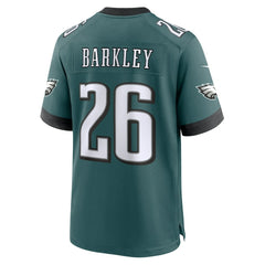 Saquon Barkley Philadelphia Eagles Game Player Jersey Midnight Green | Nike for Sale