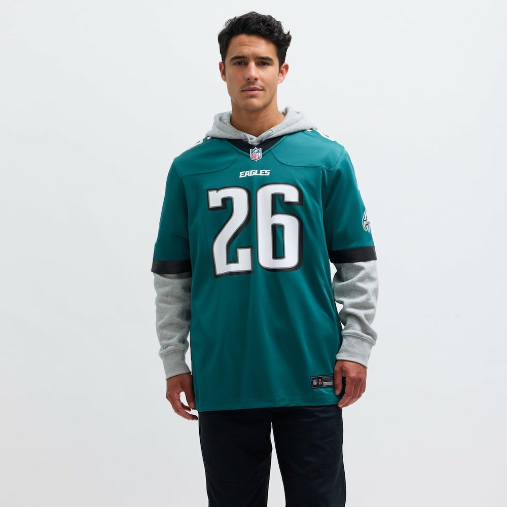 Saquon Barkley Philadelphia Eagles Game Player Jersey Midnight Green | Nike for Sale