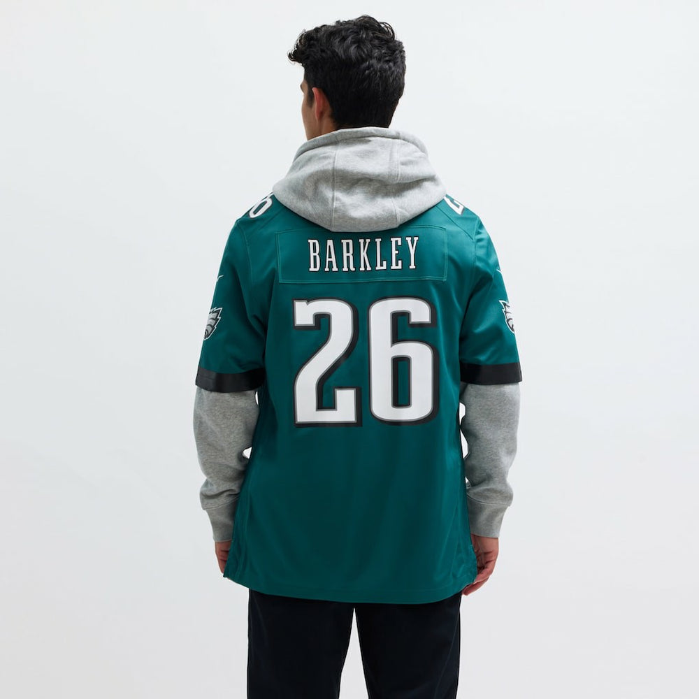 Saquon Barkley Philadelphia Eagles Game Player Jersey Midnight Green | Nike for Sale