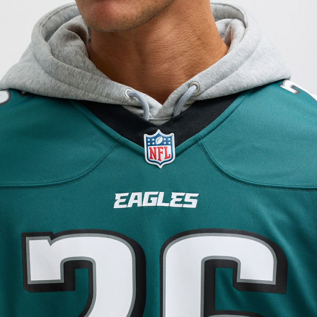 Saquon Barkley Philadelphia Eagles Game Player Jersey Midnight Green | Nike for Sale