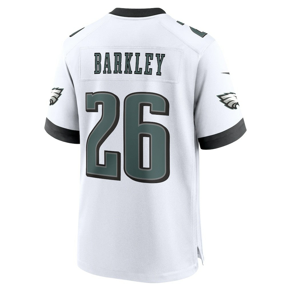 Saquon Barkley Philadelphia Eagles Game Jersey White | Nike for Sale