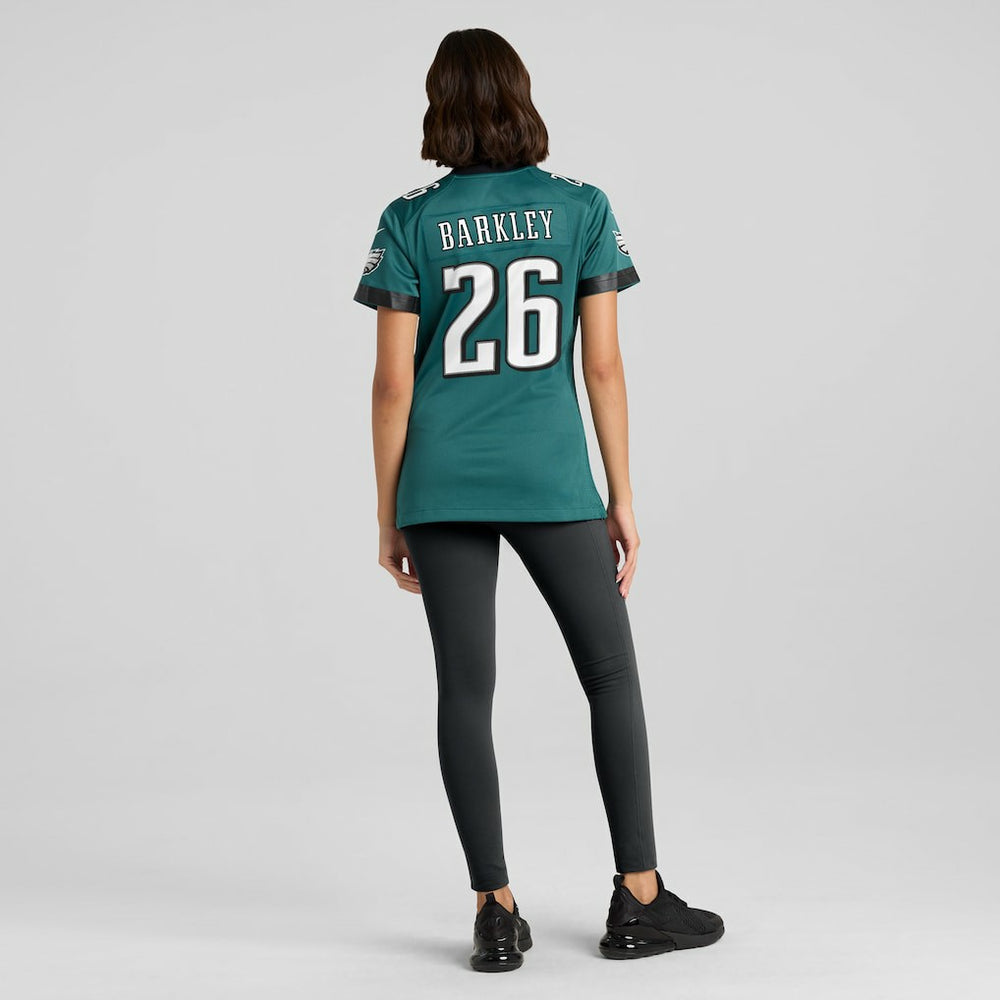 Saquon Barkley Philadelphia Eagles Women's Game Player Jersey Midnight Green | Nike for Sale