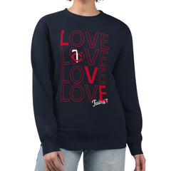 Minnesota Twins G-III 4Her by Carl Banks Women's Love Team Logo Fleece Pullover Sweatshirt - MLB