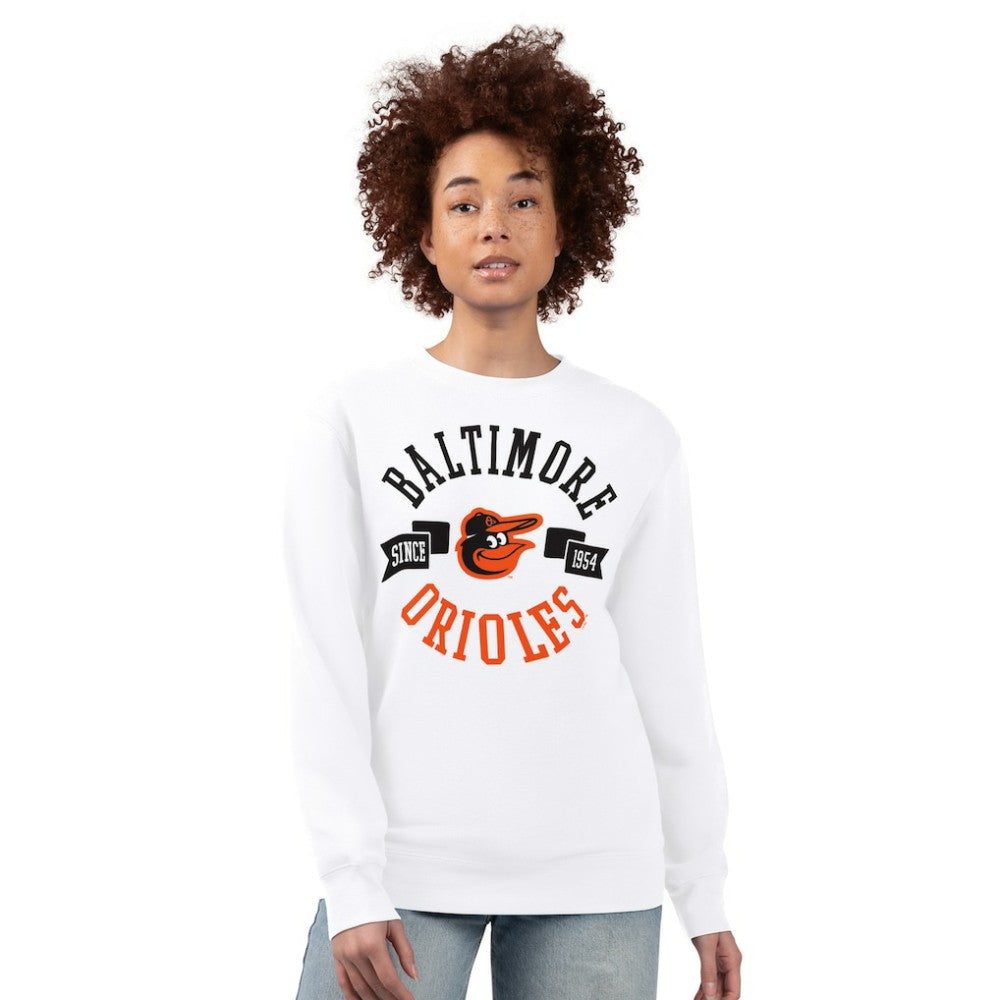 Baltimore Orioles G-III 4Her by Carl Banks Women's Team Logo Fleece Pullover Sweatshirt - MLB