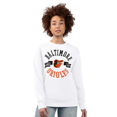 Baltimore Orioles G-III 4Her by Carl Banks Women's Team Logo Fleece Pullover Sweatshirt - MLB