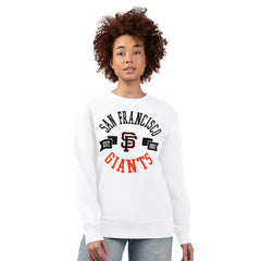San Francisco Giants G-III 4Her by Carl Banks Women's Team Logo Fleece Pullover Sweatshirt - MLB