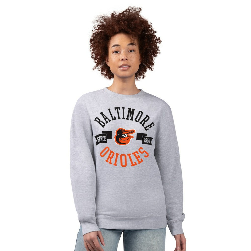 Baltimore Orioles G-III 4Her by Carl Banks Women's Team Logo Fleece Pullover Sweatshirt - MLB