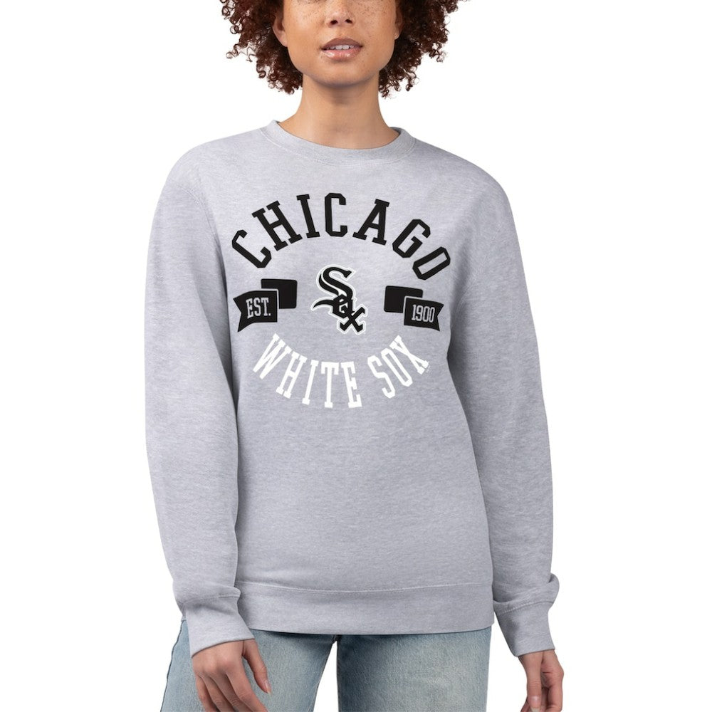 Chicago White Sox G-III 4Her by Carl Banks Women's Team Logo Fleece Pullover Sweatshirt - MLB