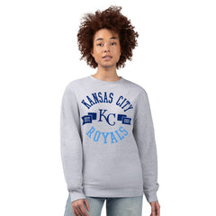 Kansas City Royals G-III 4Her by Carl Banks Women's Team Logo Fleece Pullover Sweatshirt - MLB