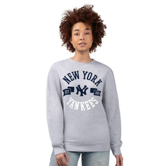 New York Yankees G-III 4Her by Carl Banks Women's Team Logo Fleece Pullover Sweatshirt - MLB
