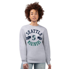 Seattle Mariners G-III 4Her by Carl Banks Women's Team Logo Fleece Pullover Sweatshirt - MLB