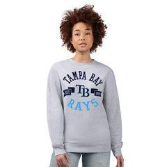 Tampa Bay Rays G-III 4Her by Carl Banks Women's Team Logo Fleece Pullover Sweatshirt - MLB