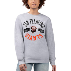 San Francisco Giants G-III 4Her by Carl Banks Women's Team Logo Fleece Pullover Sweatshirt - MLB