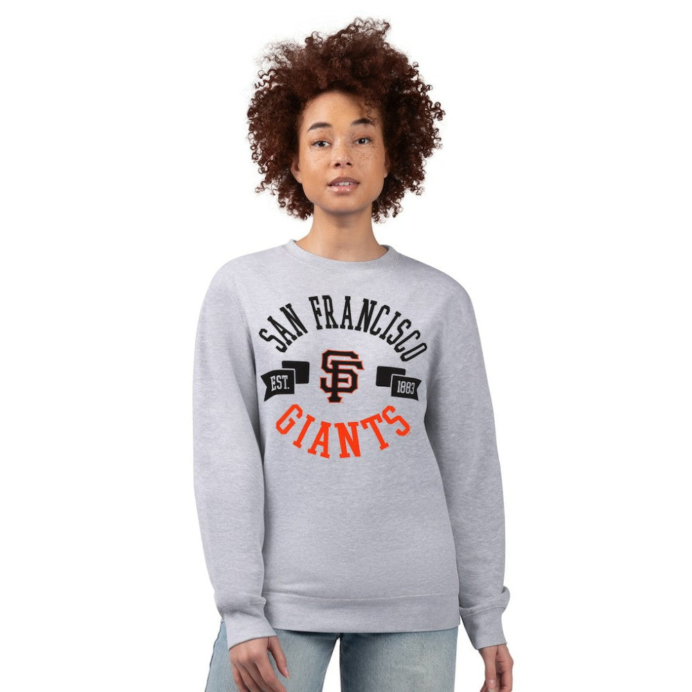 San Francisco Giants G-III 4Her by Carl Banks Women's Team Logo Fleece Pullover Sweatshirt - MLB