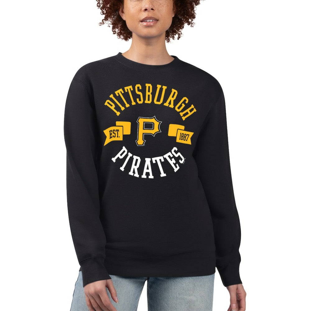 Pittsburgh Pirates G-III 4Her by Carl Banks Women's Team Logo Fleece Pullover Sweatshirt - MLB