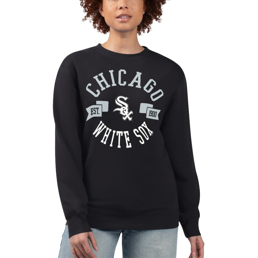 Chicago White Sox G-III 4Her by Carl Banks Women's Team Logo Fleece Pullover Sweatshirt - MLB