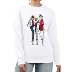 Washington Nationals G-III 4Her by Carl Banks Women's Baseball Girls Fleece Pullover Sweatshirt - MLB