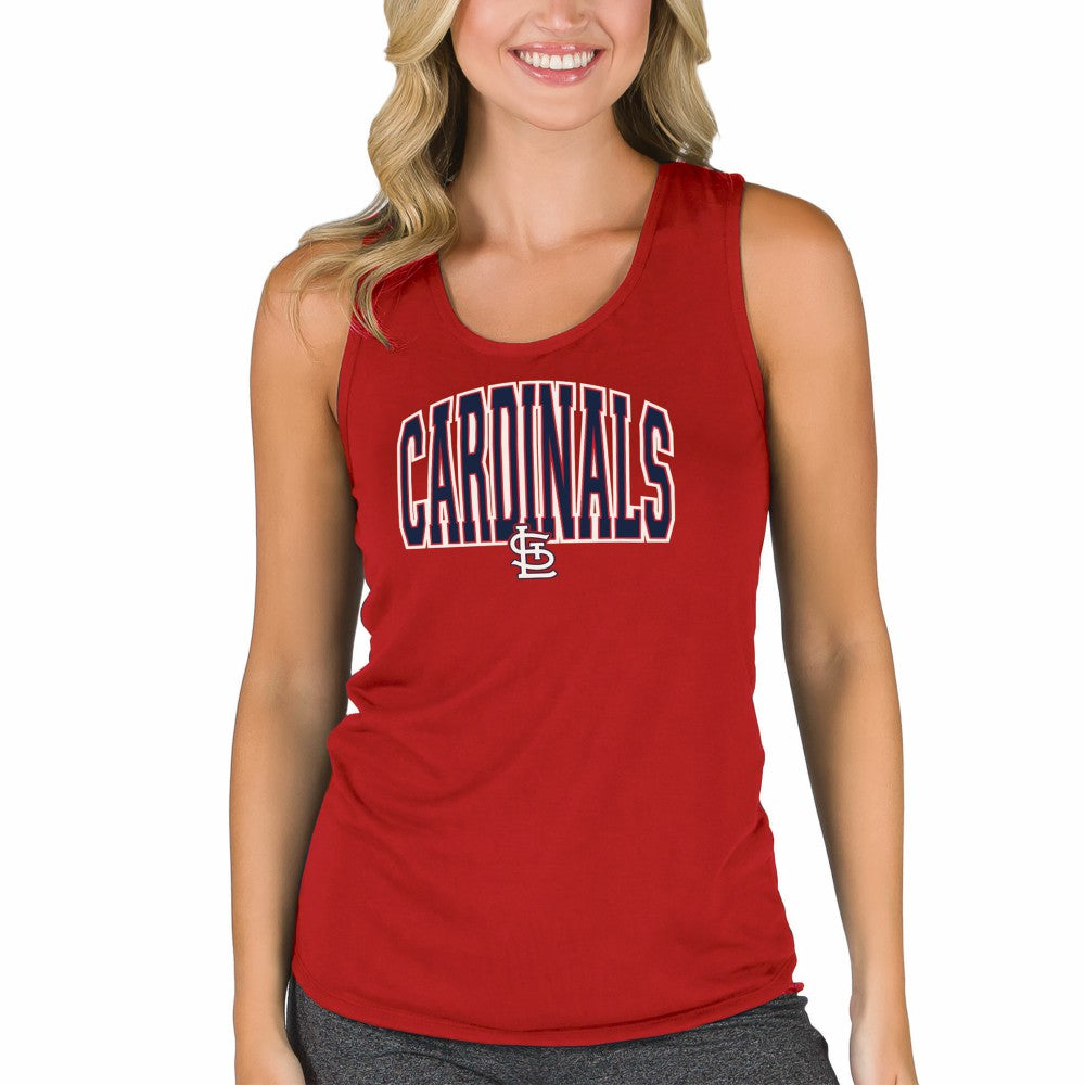 St. Louis Cardinals Concepts Sport Women's Marathon Racerback Tank Top - MLB