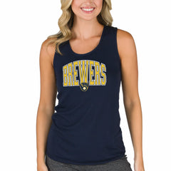 Milwaukee Brewers Concepts Sport Women's Marathon Racerback Tank Top - MLB