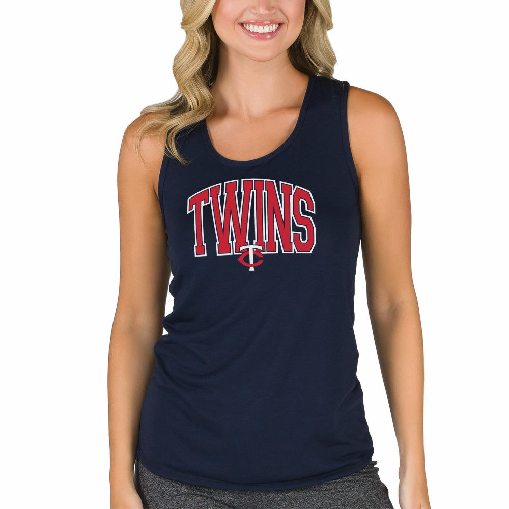 Minnesota Twins Concepts Sport Women's Marathon Racerback Tank Top - MLB