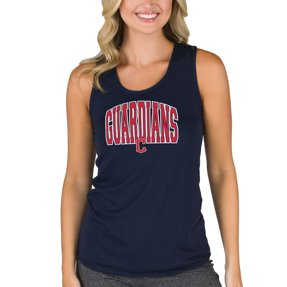 Cleveland Guardians Concepts Sport Women's Marathon Racerback Tank Top - MLB