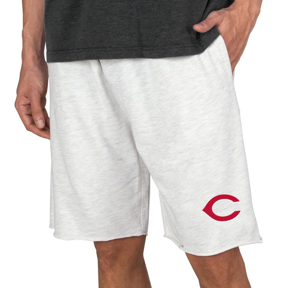 Cincinnati Reds Concepts Sport Mainstream Terry Tri-Blend Shorts - MLB