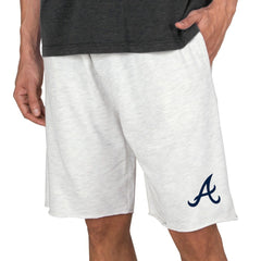 Atlanta Braves Concepts Sport Mainstream Terry Tri-Blend Shorts - MLB