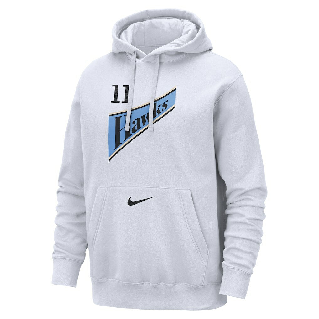 Trae Young Atlanta Hawks 2024/25 Name & Number Pullover Hoodie White - NBA