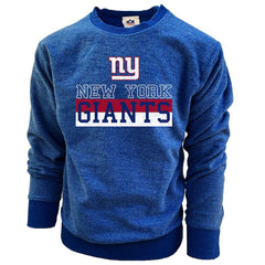 New York Giants Wes & Willy Youth Reversible Fleece Pullover Sweatshirt Royal | NFL