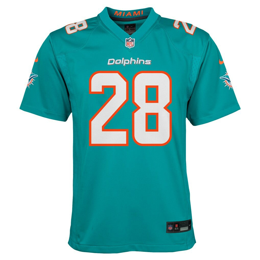 De’Von Achane Miami Dolphins Youth Game Jersey Aqua | Nike for Sale