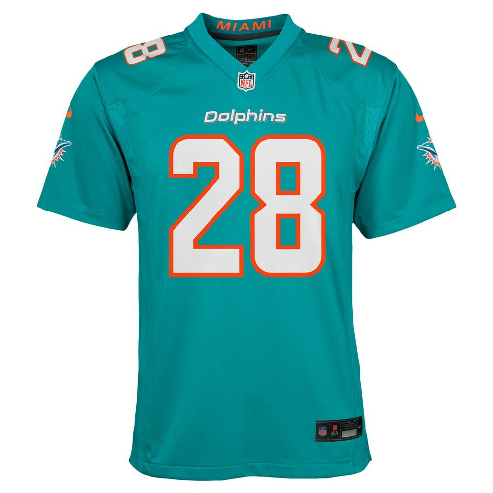 De’Von Achane Miami Dolphins Youth Game Jersey Aqua | Nike for Sale