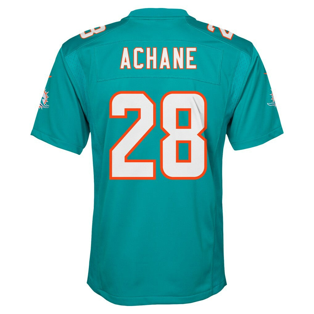 De’Von Achane Miami Dolphins Youth Game Jersey Aqua | Nike for Sale
