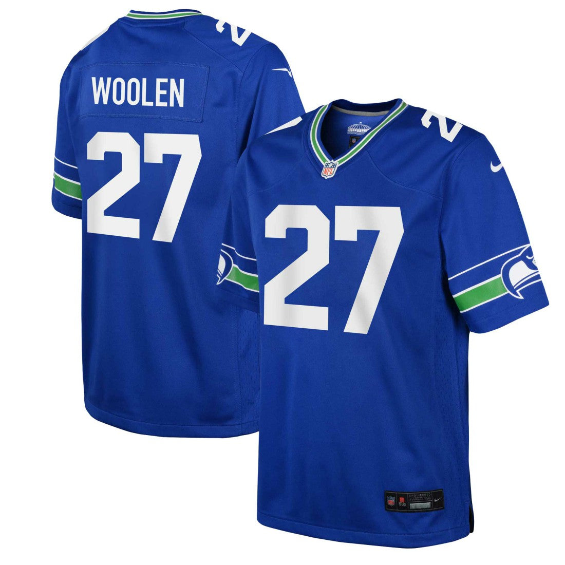 12th Fan Seattle Seahawks Youth Game Jersey Royal | Nike for Sale